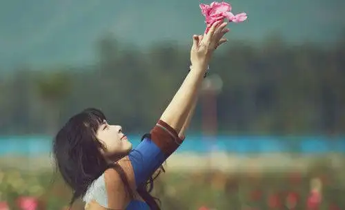 唯美清新个性女生图片 自己的生活自己做主