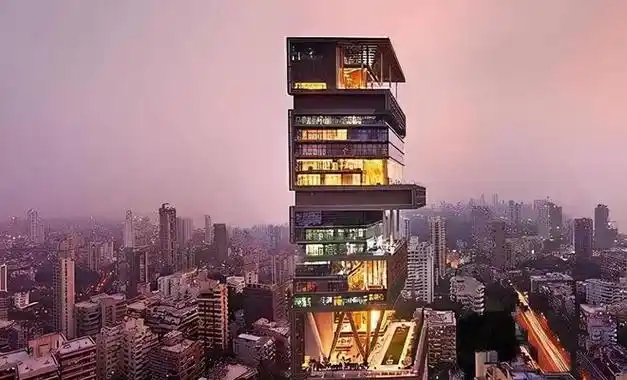 印度首富给妻子盖27层高楼花51亿买英国庄园却跟弟弟成仇人