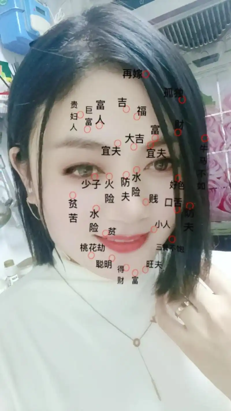 福禄痣位于嘴唇的左边,这个地方长痣表示女性家里很有背景,自身 - 抖