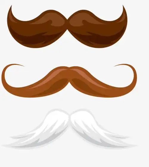 手绘/卡通 卡通元素 > 有趣小胡子 收藏 [声明] 觅元素所有素材为用户