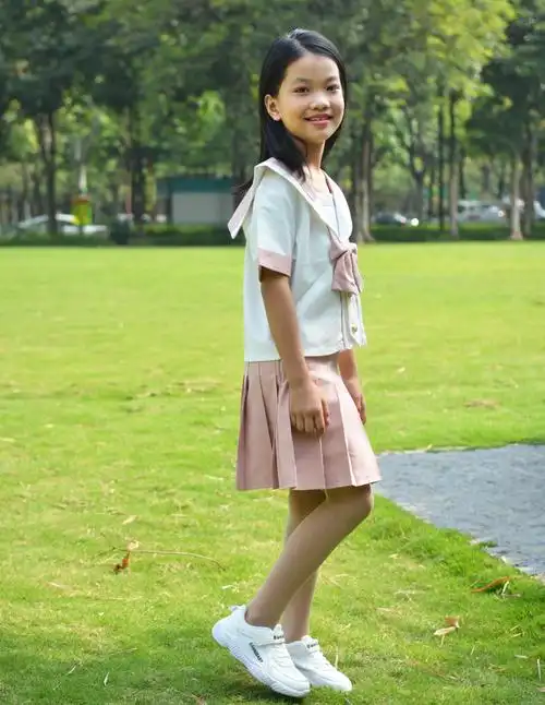 jk制服儿童10岁小学生学院风女童套装可爱女孩水手服12岁全套89夏季