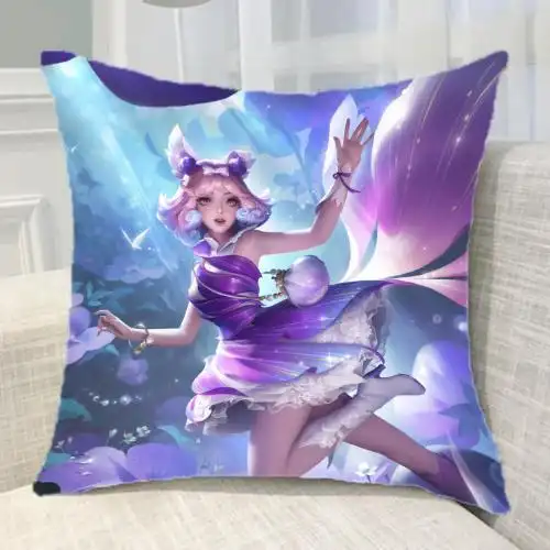 玉兔公主抱枕王者荣耀甄姬百木心枪赵云玉兔公主公孙离抱枕靠垫礼物等