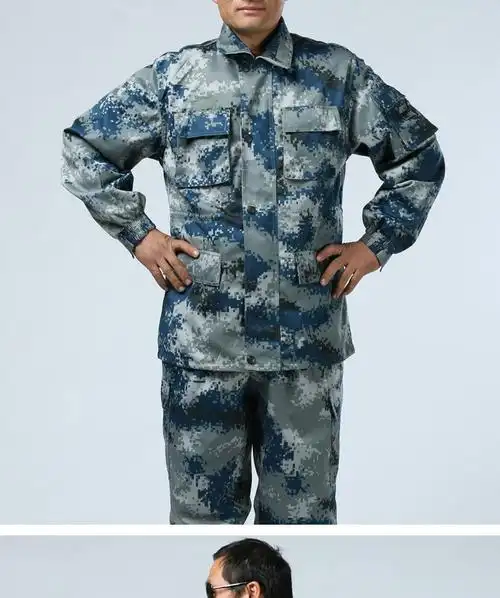 配发空城市迷彩服城市迷彩冬作训服最新式数码迷彩作训服套装
