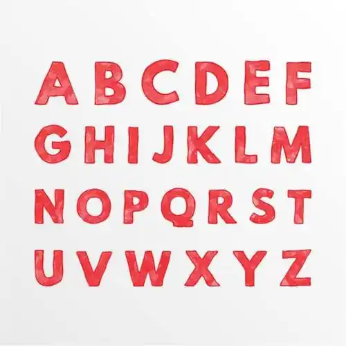 二十六个英文字母的读法拉丁字母渊源于希腊字母而希