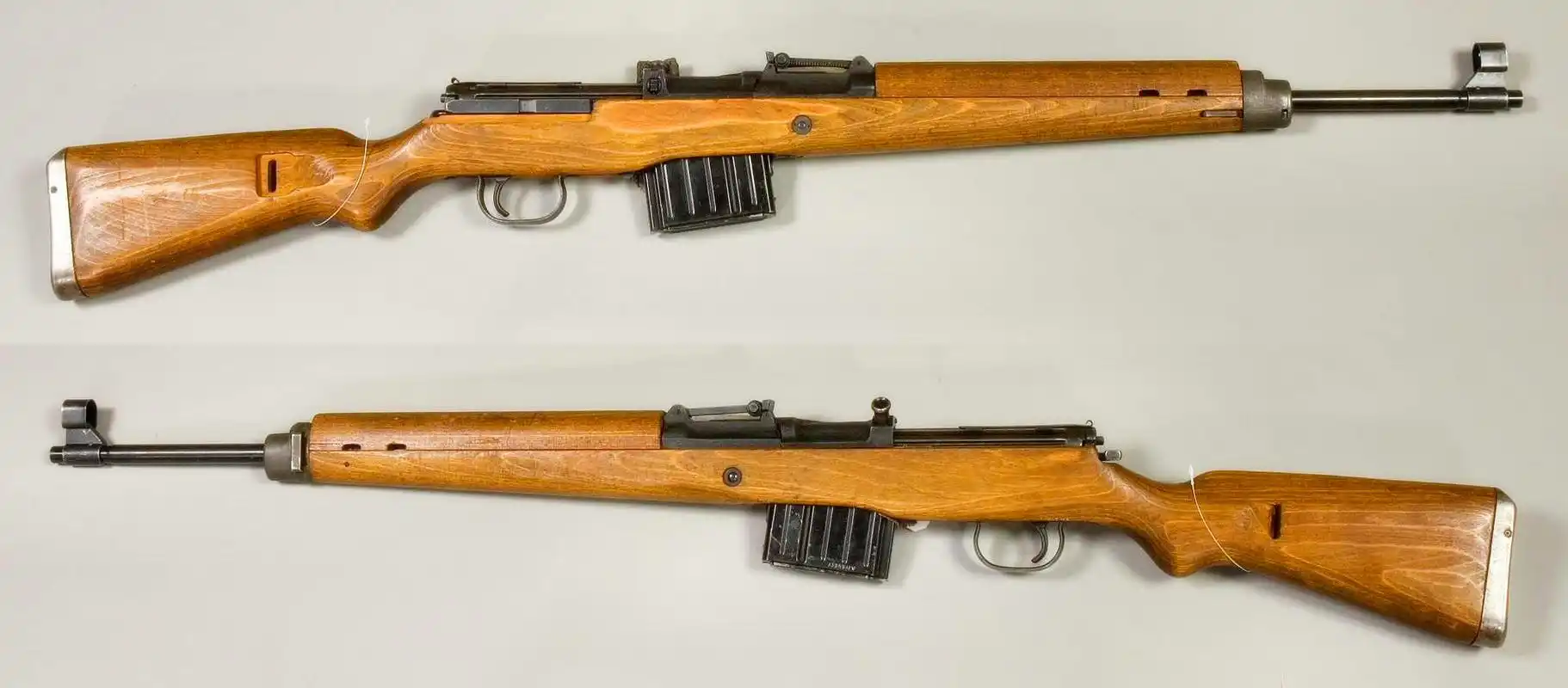 二战中德国的g43步枪,能够半自动发射