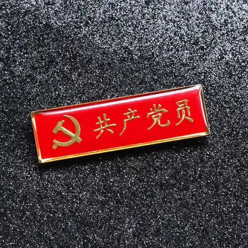 新款中国党党徽党员胸徽章胸章别针人大代表胸牌党员金属党章