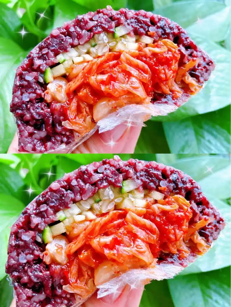 超低脂97裙边泡菜饭团97一个才150大卡 一个饭团97【150大卡】