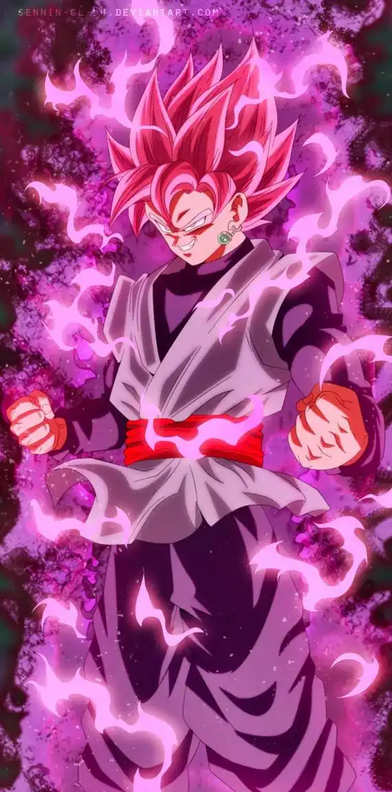 龙珠 #黑悟空 #超级赛亚人桃红 #龙珠壁纸 - 抖音