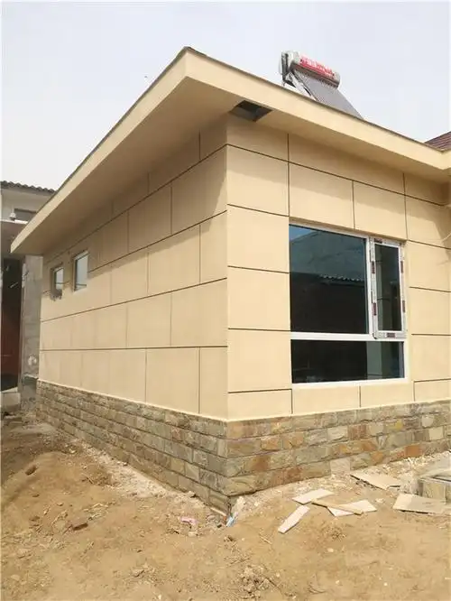 石家庄轻钢别墅厂家真石漆施工流程