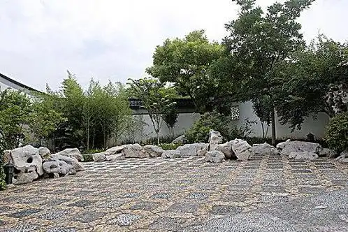 中式古典园林地面(古代中式园林)中式古典园林地面