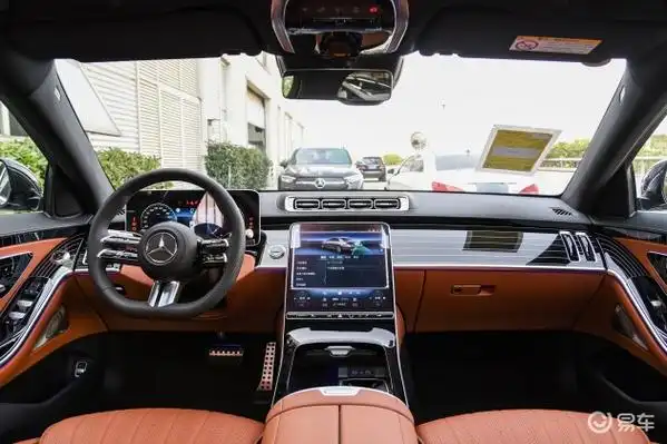 奔驰s级方向盘-后排-发动机-易车