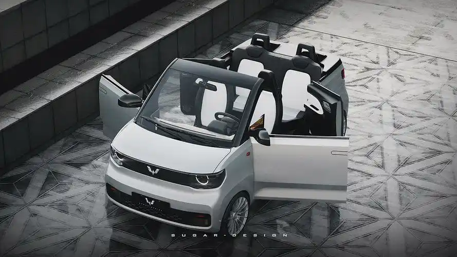 五菱宏光mini ev四座敞篷车新车预览