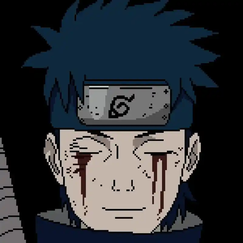 火影忍者 #止水 #宇智波止水 #像素头像 #动 - 抖音