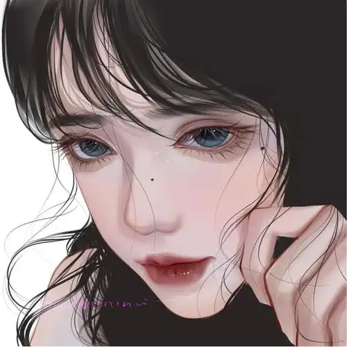 女生图片,女生图片动漫霸气(一组超仙超有气质的手绘女生头像)