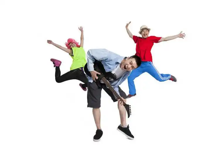 跳,横图,彩色,室内,白天,正面,侧面,时尚,跳舞,友谊,热情,合作,团队