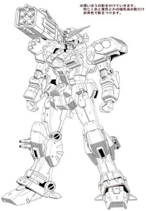 教你机甲绘制的基础技法!