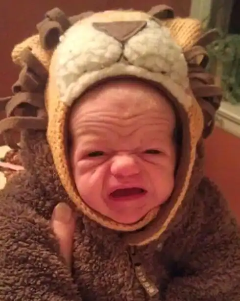 婴儿老成图片来袭!每个小屁孩天生就是幽默大师