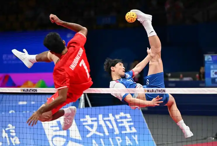 杭州亚运会亚运会藤球项目开赛中国女队首秀不敌韩国队