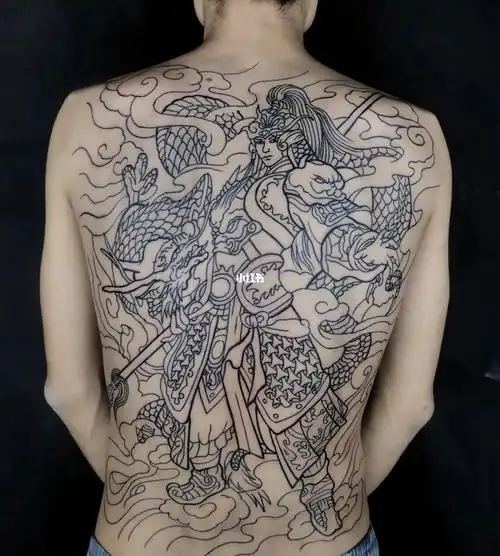 满背赵子龙_纹身_昌建·东外滩攻略_满背纹身_美妆_彩妆_彩妆其他