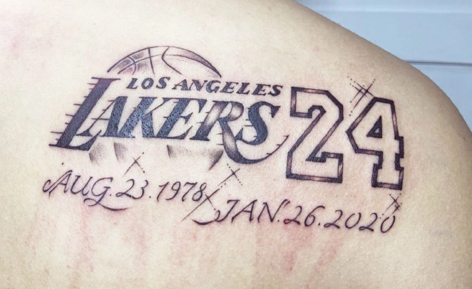 纪念篮球巨星科比纹身图案 (10/15)-纹身图片网
