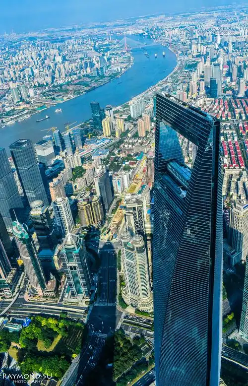 俯视环球金融中心