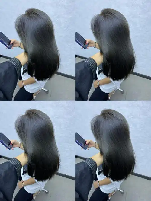 不用漂的发色推荐之烟熏灰绿色