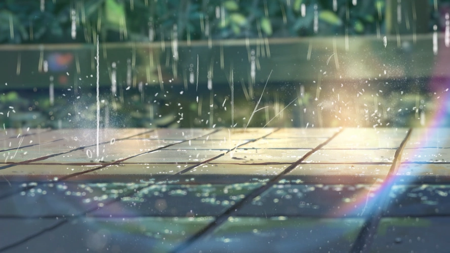 新海诚言叶之庭动漫风景高清电脑壁纸下载