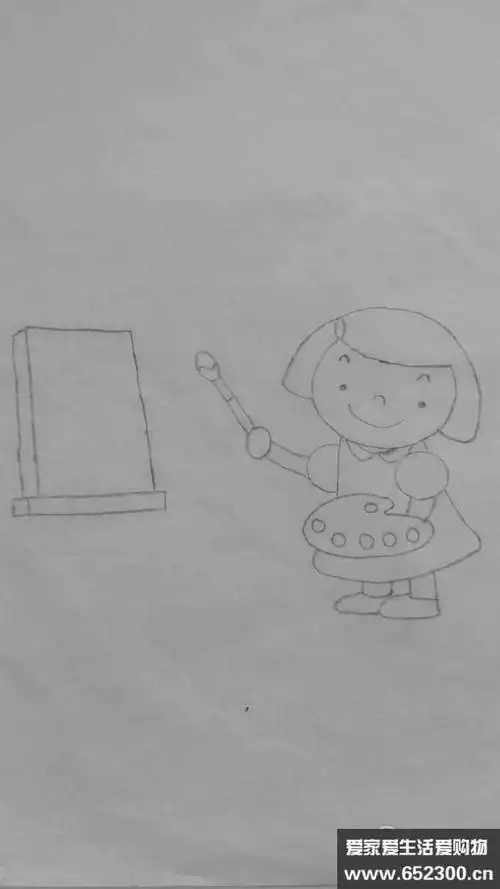 幼儿园我是小画家简笔画