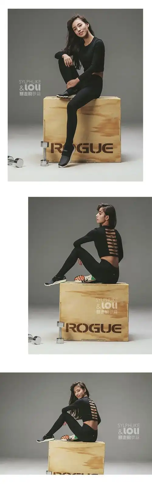 暴走的萝莉 ins超火背影杀手长袖运动t恤女健身跑步修身透气-淘宝网