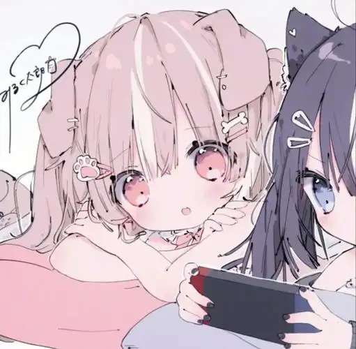 小众ins动漫闺蜜头像