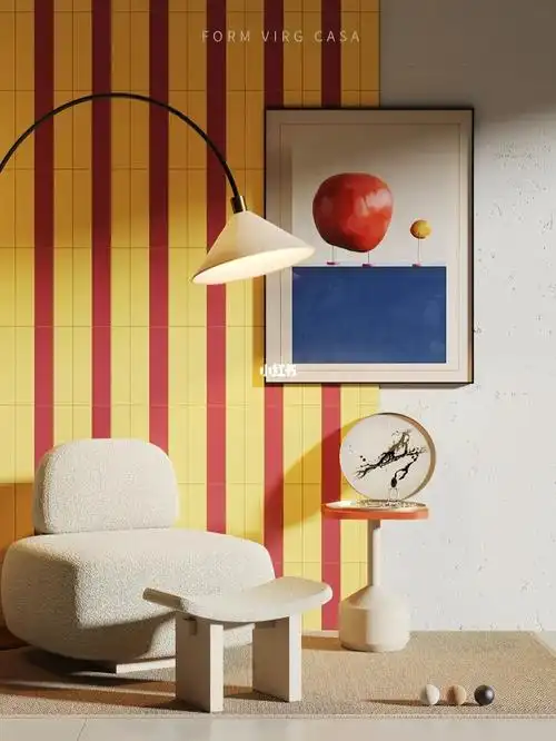 第一次装修选红配黄大胆提亮生活78