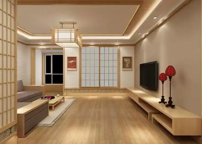 力天装饰150平米四居室日式风格装修效果图