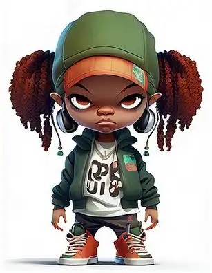 当前位置:>数字艺术>ai平面元素>人物>嘻哈小孩ip头像插画324_417竖版