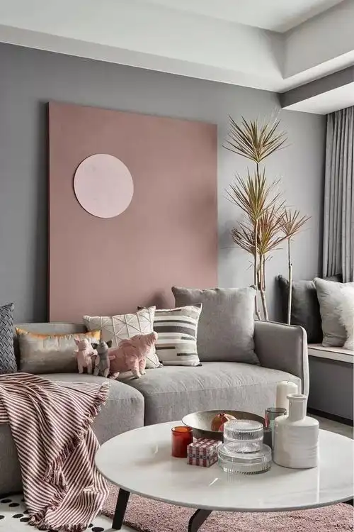 高级灰的撞色之美