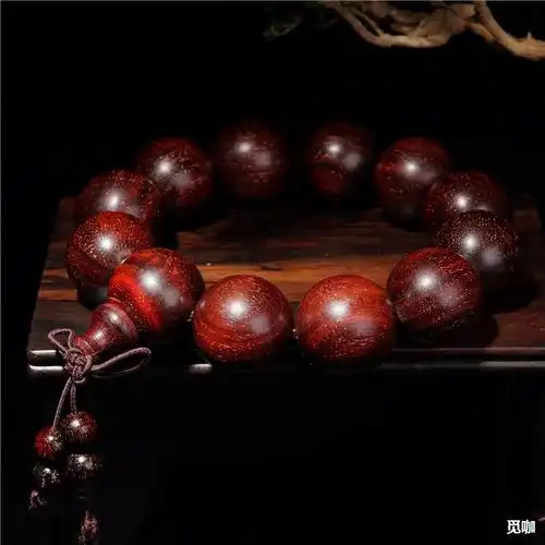 满金星非洲小叶紫檀手串男 佛珠文玩小叶檀木手珠手链2.0/1.8/1.