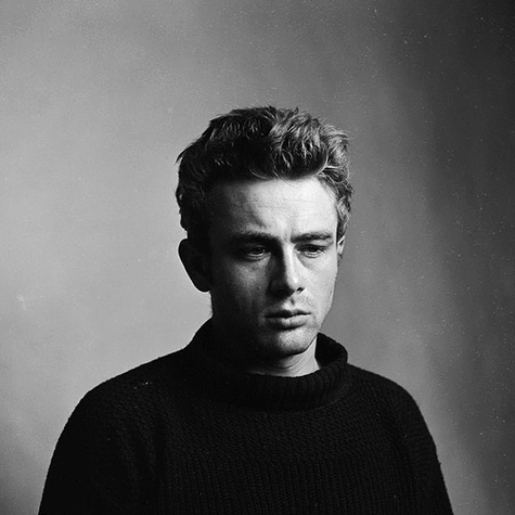 james dean毕竟是美国潘安,男性审美体系里的纯元皇后,影响了几十年来
