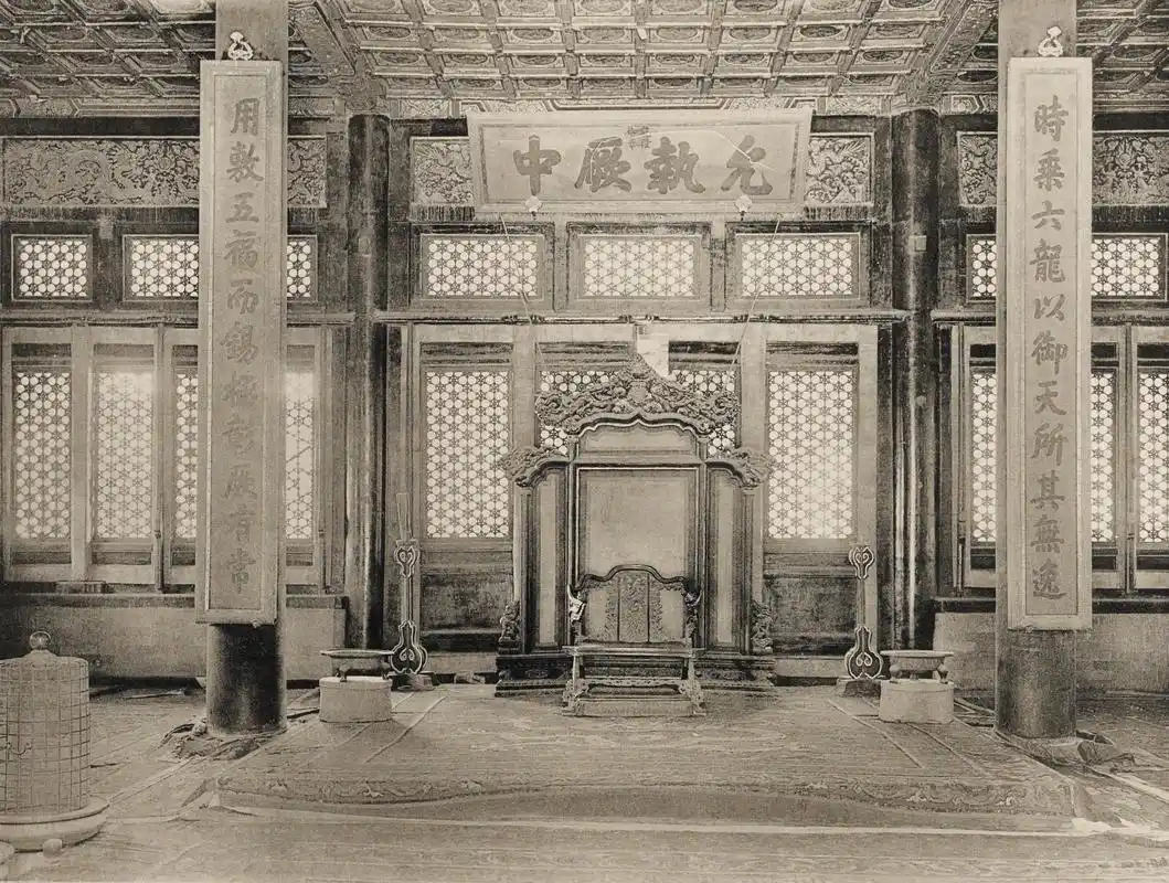 暮色紫禁城:1906年北京紫禁城老照片