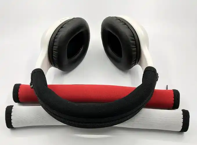 适用漫步者w800btx808k815pg20k830耳机套海绵套耳罩头梁垫耳套黑色