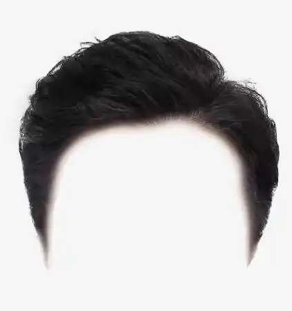 男士证件照发型免抠图