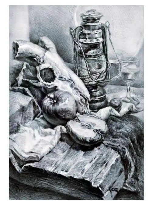 育才美术高中高二作品集:从坚持到绚烂的色彩展现