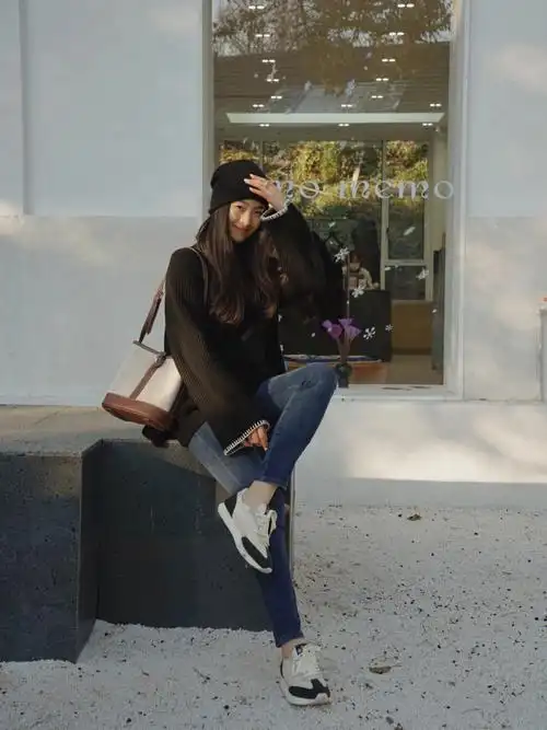 172 高个子女生冬日穿搭 站稳衣橱n年的仔裤