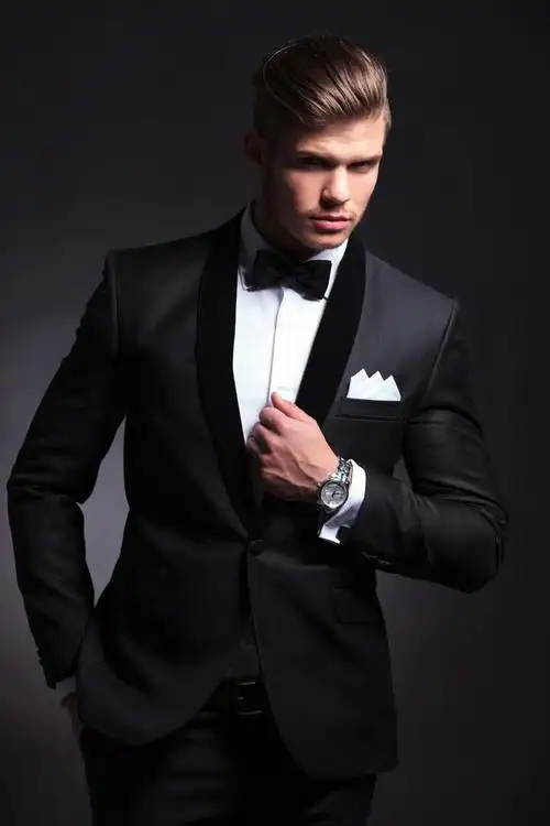 风格各异的西装帅哥