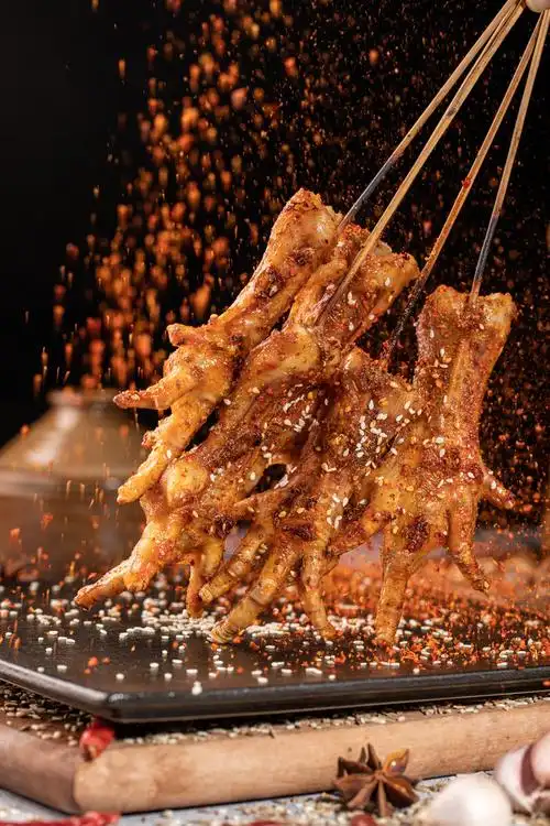 烧烤图片来一组看着口水都流了哈哈