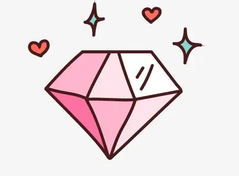 关键词 : 卡通手绘,创意,粉色,美丽的钻石,动漫动画,艺术