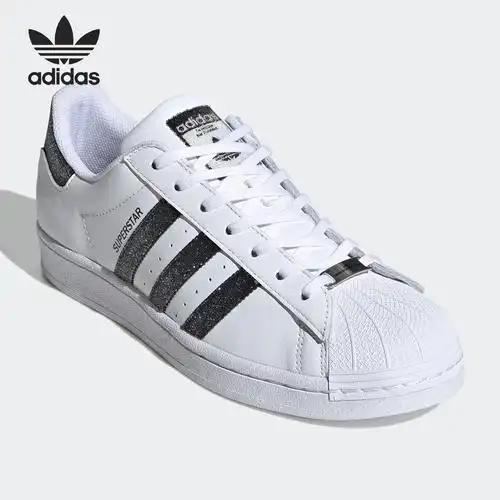adidas阿迪达斯正品三叶草superstar水晶联名经典休闲鞋fx7480板鞋