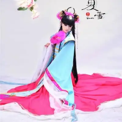 亲爱的新款sd娃娃女古装 夏雪 cosplay华丽仙女古装唐装贵妃装