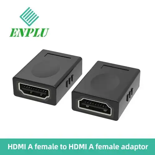 hdmi母对母直通转接头 hdmi延长对接头2.0版高清线hdmi连接转换头-阿