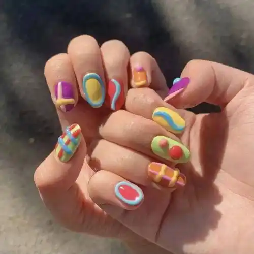 小红书爆款美甲美炸天了