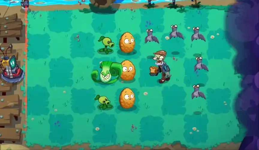 植物大战僵尸3-08:新僵尸召唤鸽子