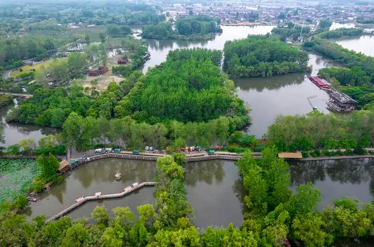 江苏泰州旅游日游溱湖